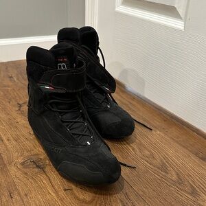 TC Black motorcycle Boots